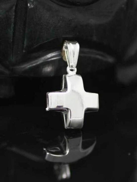 Jewelry - Small Greek Cross pendant in sterling silver